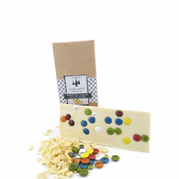 TABLETA CHOCOLATE BLANCO CON LACASITOS